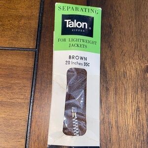 Talon vintage zipper